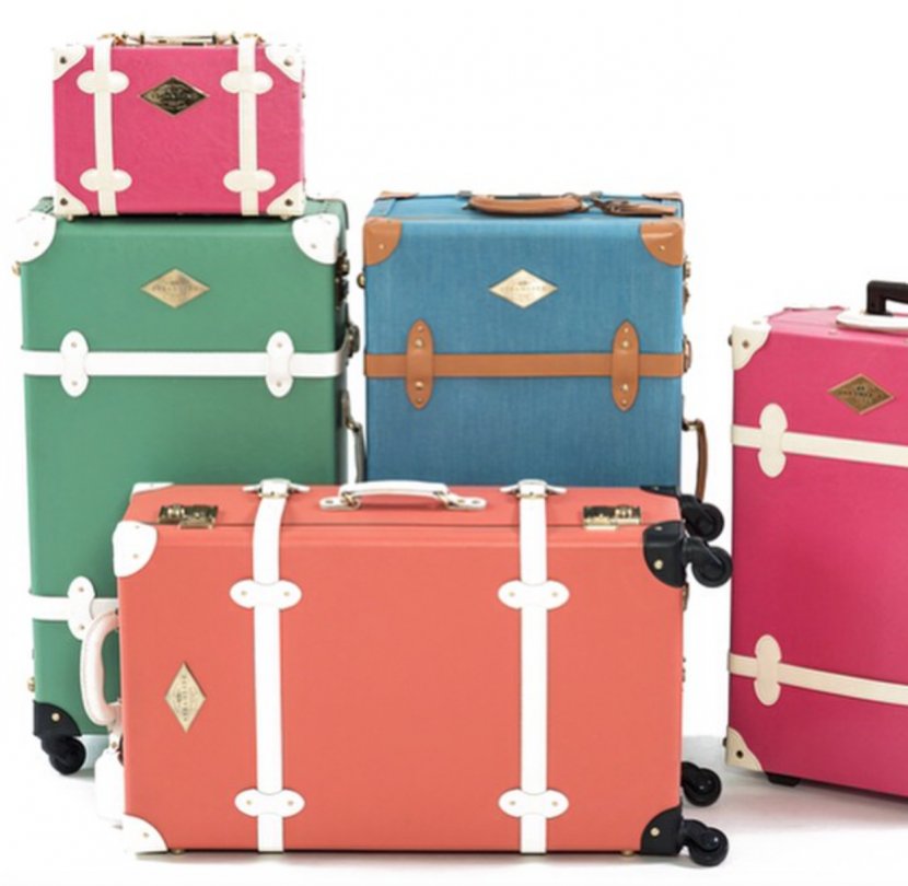 Baggage Train Station Suitcase Travel - Luggage Bags Transparent PNG
