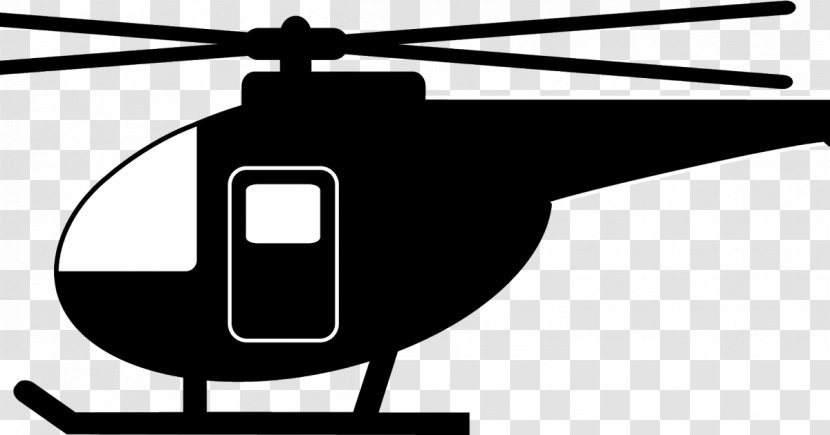 Helicopter Clip Art Sikorsky UH-60 Black Hawk Openclipart Airplane - Military Transparent PNG