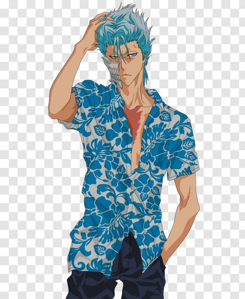 Grimmjow Jaegerjaquez Soifon Artist DeviantArt - Joint - Top Transparent PNG