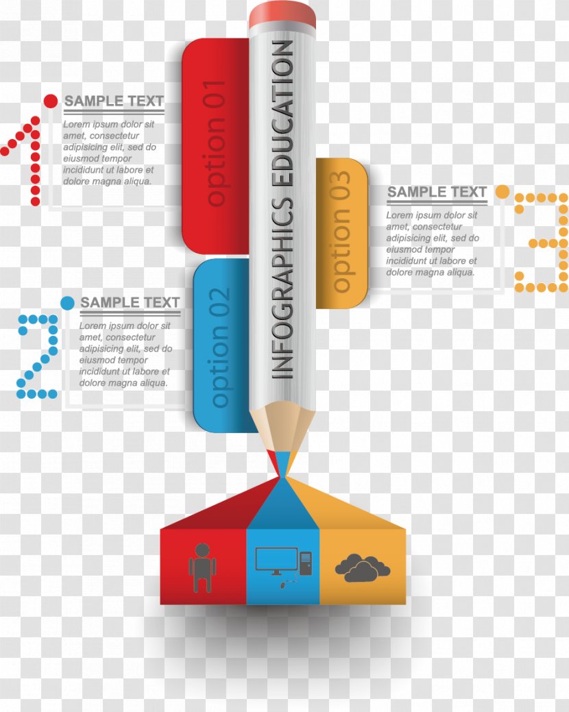 Graphic Design Pencil Diagram - Vector Creative Transparent PNG