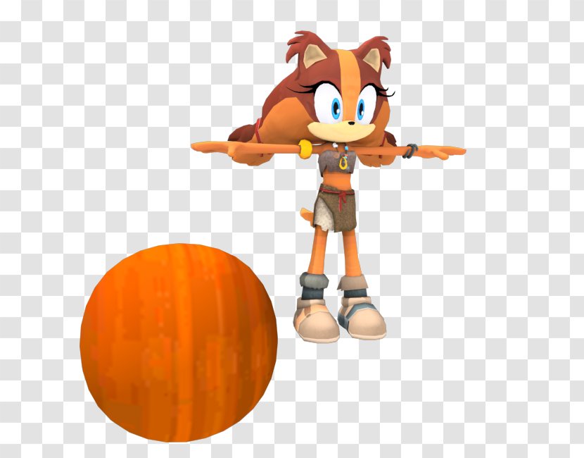 Sonic Dash 2: Boom Sticks The Badger Boom: Rise Of Lyric - Orange - Fanart Transparent PNG