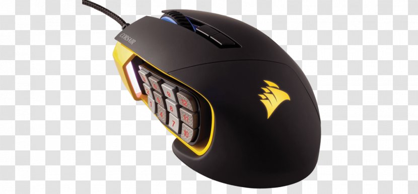 Computer Mouse Corsair Components Dots Per Inch RGB Color Model Video Game - Rgb Transparent PNG