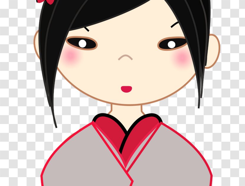 Forehead Black Hair Eyebrow Cheek - Tree Transparent PNG