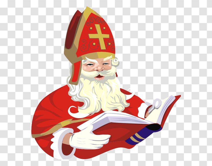 Santa Claus Saint Nicholas Day Christmas Ornament Sinterklaas Child Transparent PNG