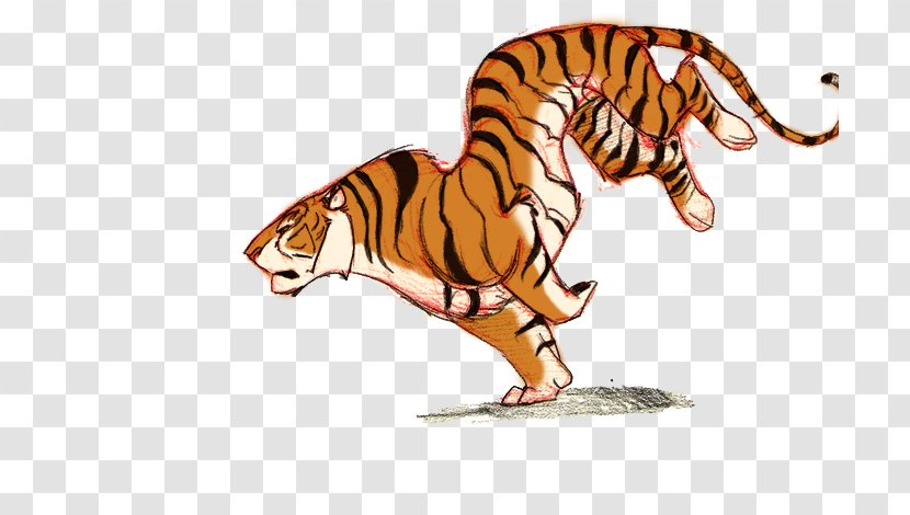 Tiger Shark Siberian Run Clip Art - Animation Transparent PNG