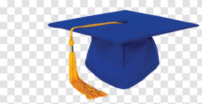 Square Academic Cap Graduation Ceremony Hat Blue Transparent PNG
