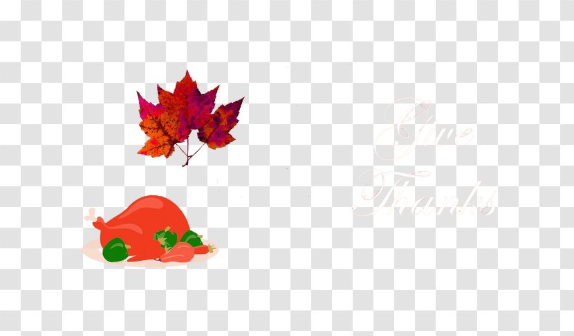 Text Leaf Petal Illustration - Computer - Thanksgiving Transparent PNG