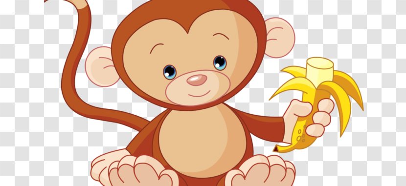 Baby Monkeys Drawing Clip Art - Flower - Monkey Transparent PNG