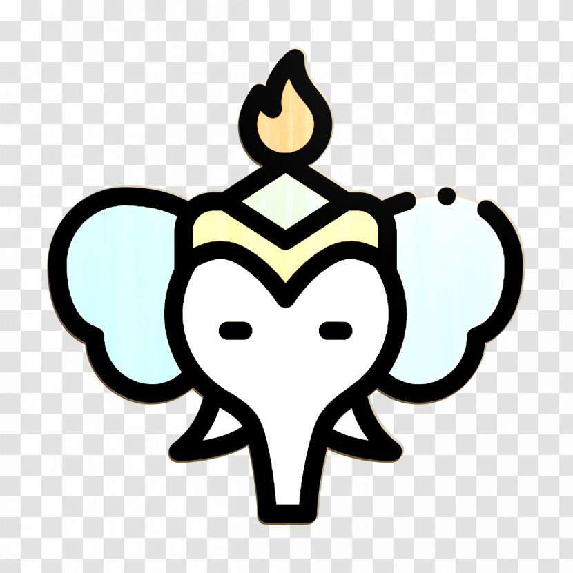 Diwali Icon Elephant Icon India Icon Transparent PNG