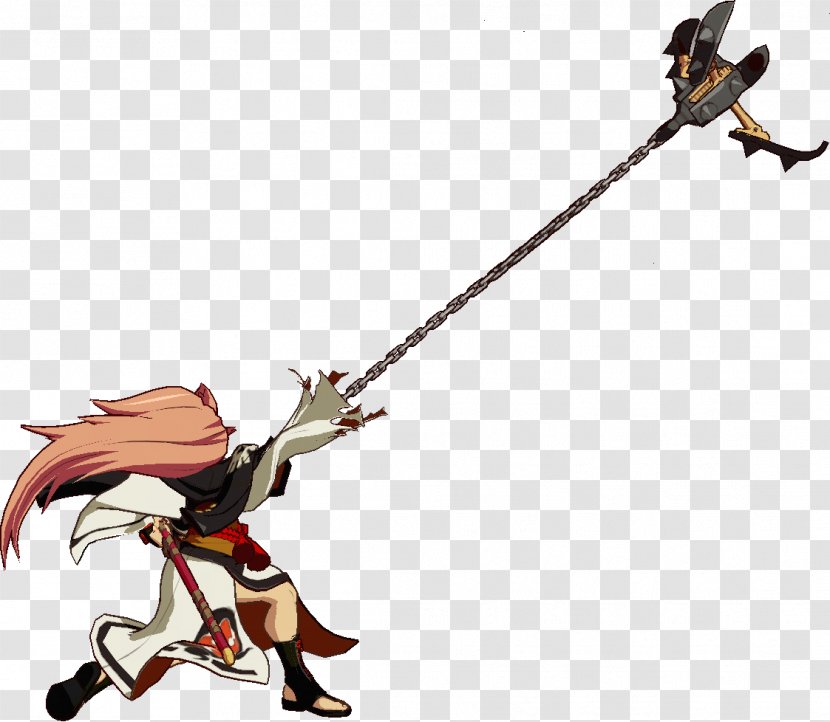 Guilty Gear Xrd Baiken 梅喧 Clip Art - Weapon - Wing Transparent PNG