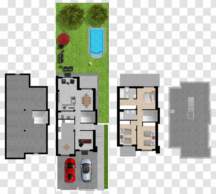 Floor Plan PAU4 MÓSTOLES GROUP INDEX Meter - Garage - Design Transparent PNG