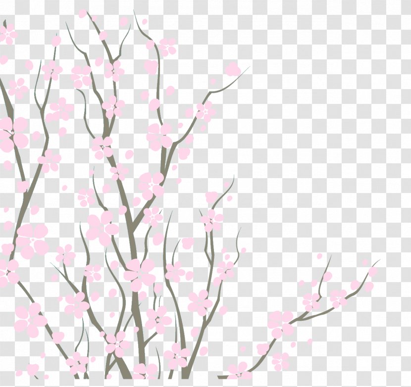 Floral Design Cherry Blossom ST.AU.150 MIN.V.UNC.NR AD - Flowering Plant Transparent PNG