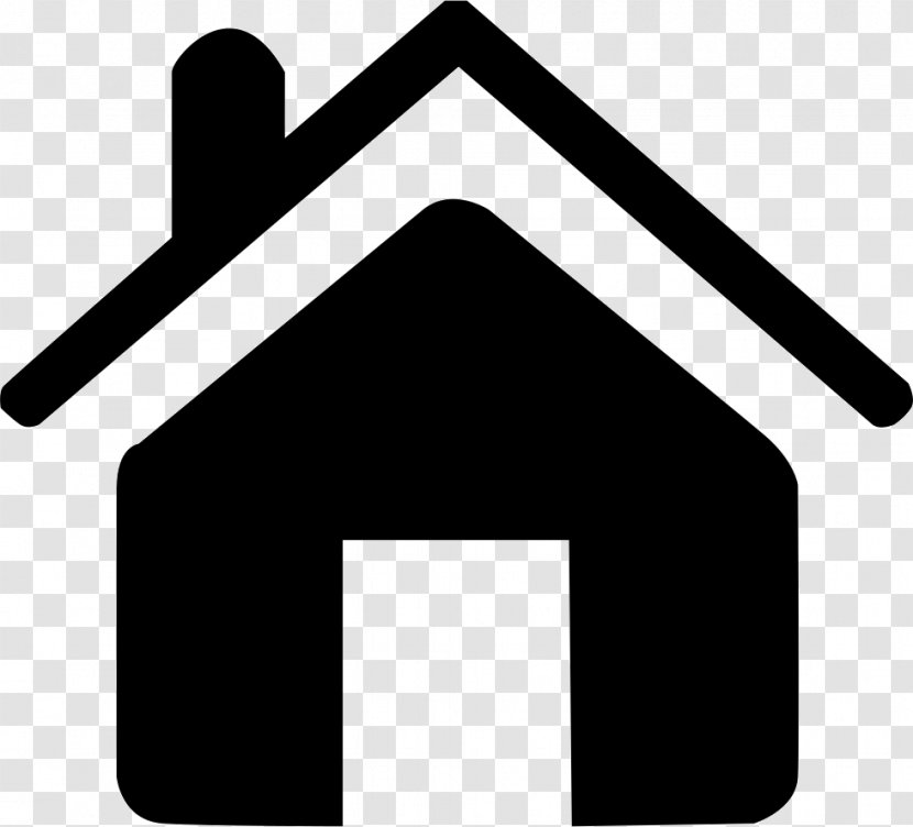 House Apartment Home Clip Art - Black Transparent PNG