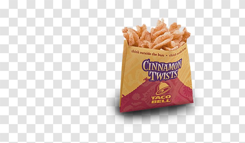 Taco Bell Churro Junk Food Cinnamon - Mexican Pizza - Menu Transparent PNG