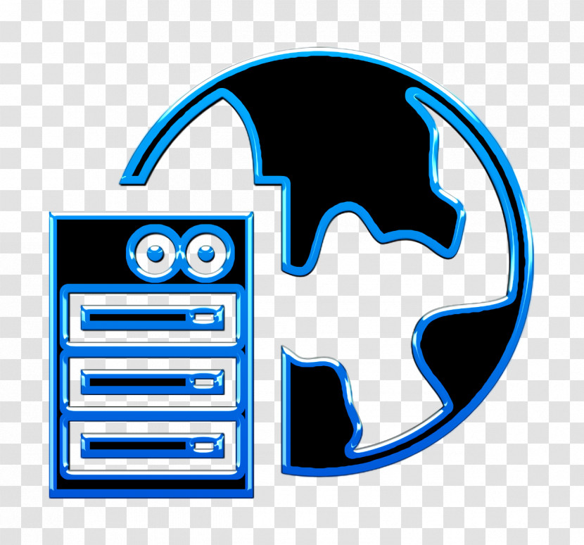 Computer And Media 1 Icon Technology Icon Server With The Earth Icon Transparent PNG