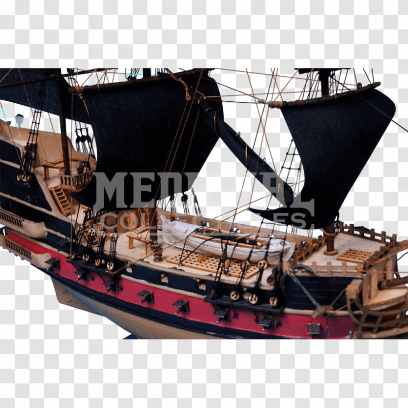 Caravel Ship Model Adventure Galley Piracy - Watercraft Transparent PNG