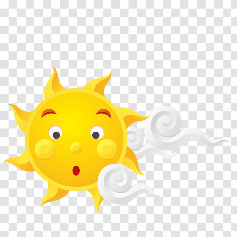 Cartoon Illustration - Snout - Sun Transparent PNG