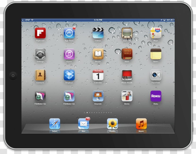 IPad 2 MacBook Mac Book Pro AirPlay - Apple Tv - Ipad Transparent PNG