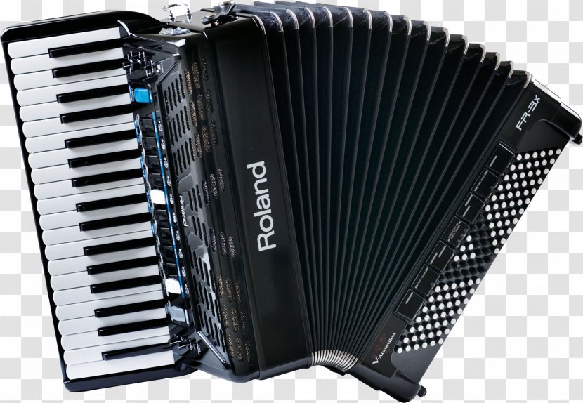 Piano Accordion Roland Corporation Musical Instrument - Cartoon - Transparent Transparent PNG