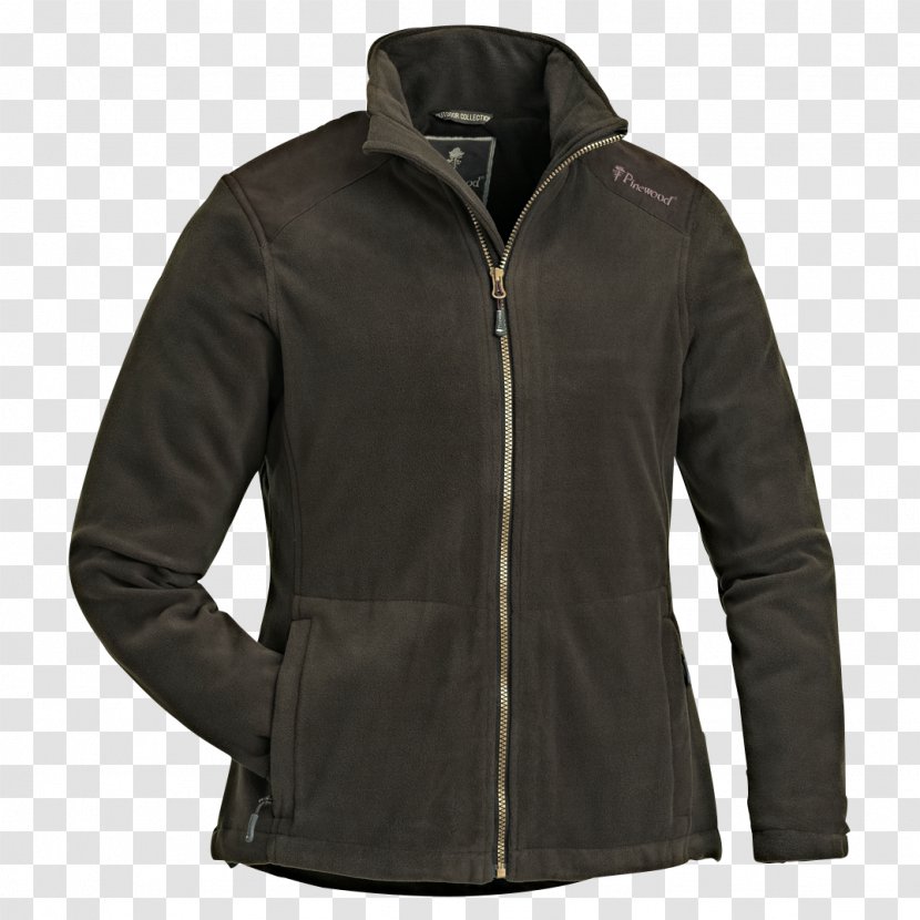 Leather Jacket Polar Fleece Sleeve Hood - Black Transparent PNG