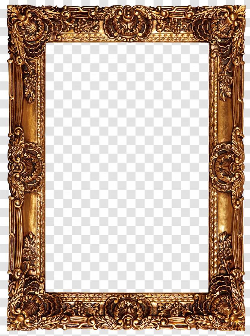 Picture Frame Oil Painting High-definition Video - Frame,Clear Transparent PNG