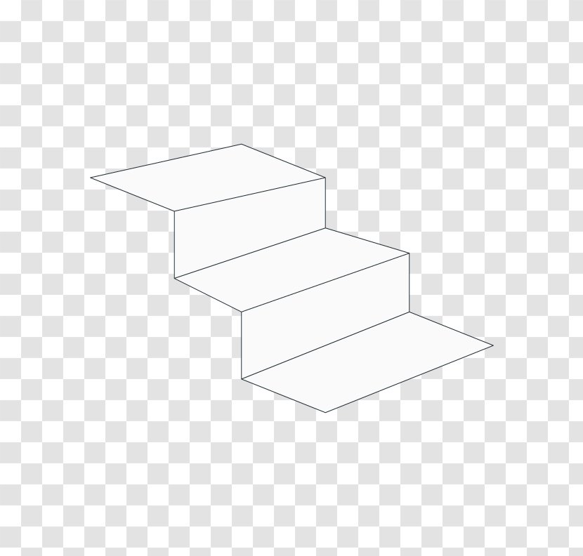 Rectangle Furniture - Table - Stair Transparent PNG