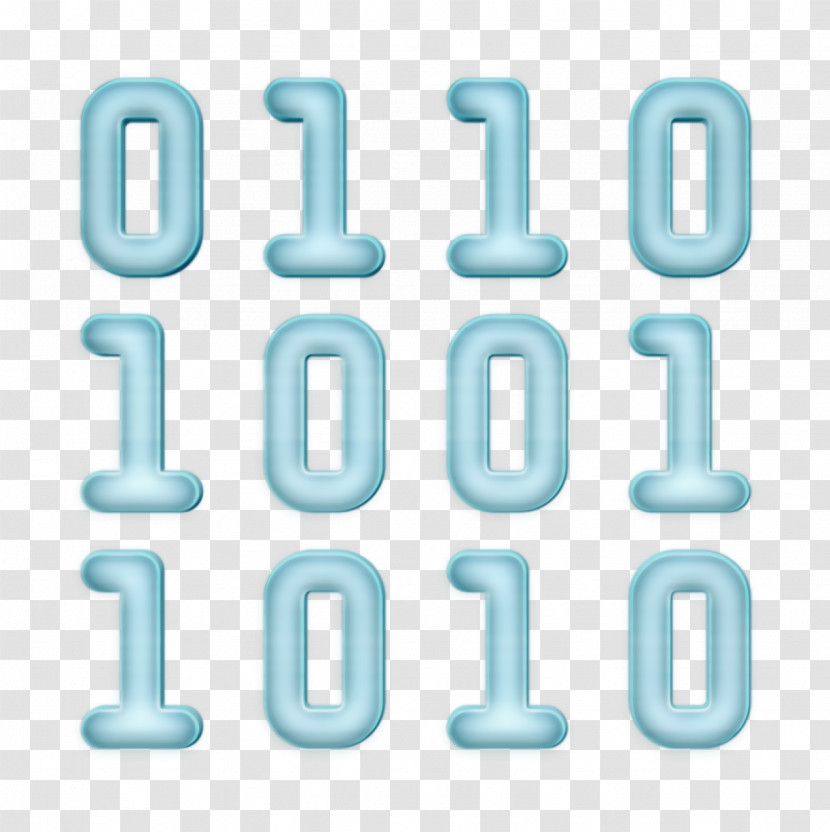 Binary Icon Development Icon Code Icon Transparent PNG