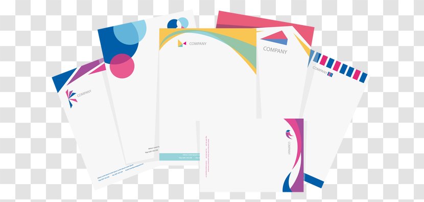 Paper Letterhead Printing Envelope Business Card - Material - Vector Transparent PNG