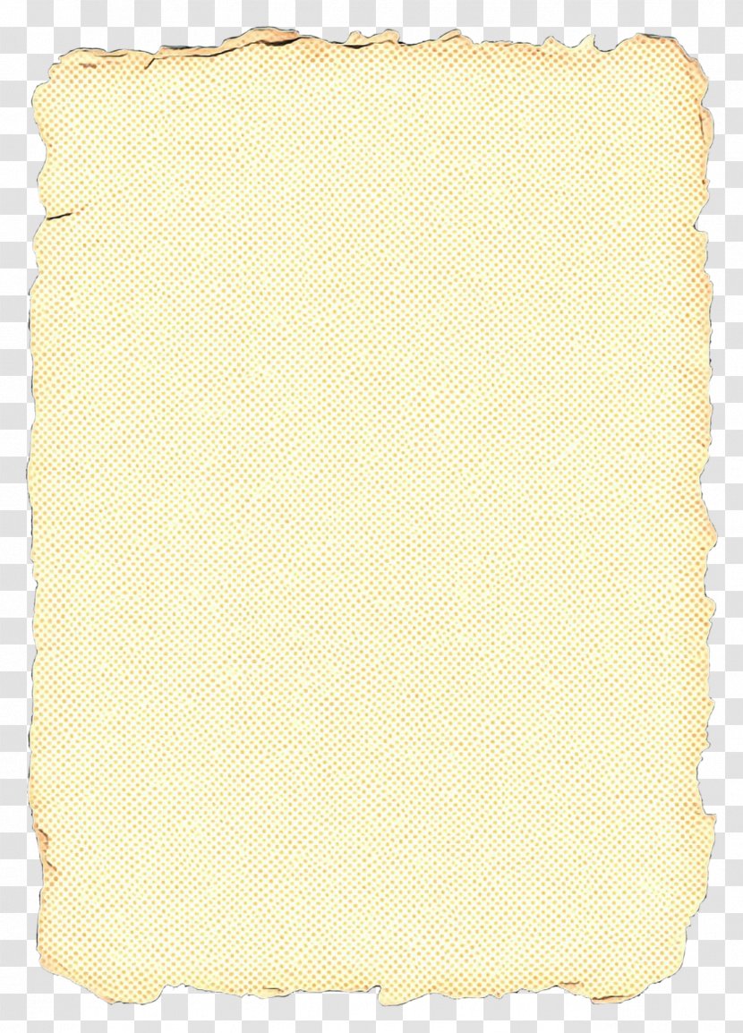 Yellow Background - Rectangle - Paper Product Beige Transparent PNG