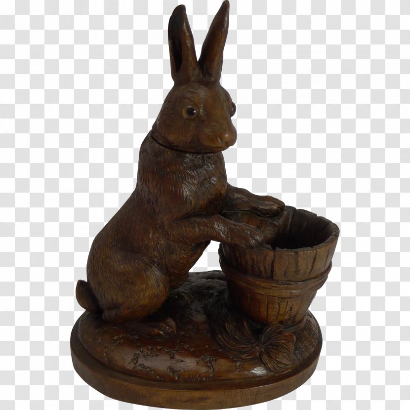 Loveseat E. G. Zimmermann GmbH Black Forest Hare Sculpture - Inkstand - Beatrix Potter Transparent PNG