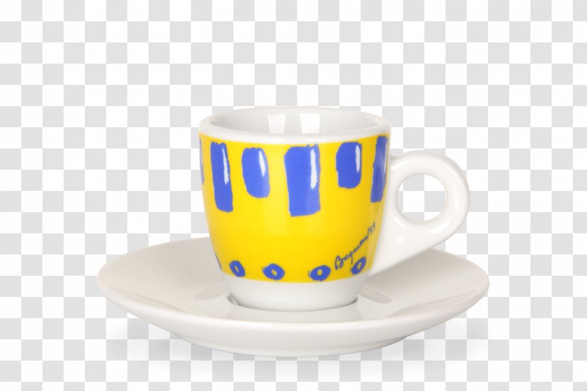 Coffee Cup Espresso Saucer Porcelain Mug - Ceramic Transparent PNG