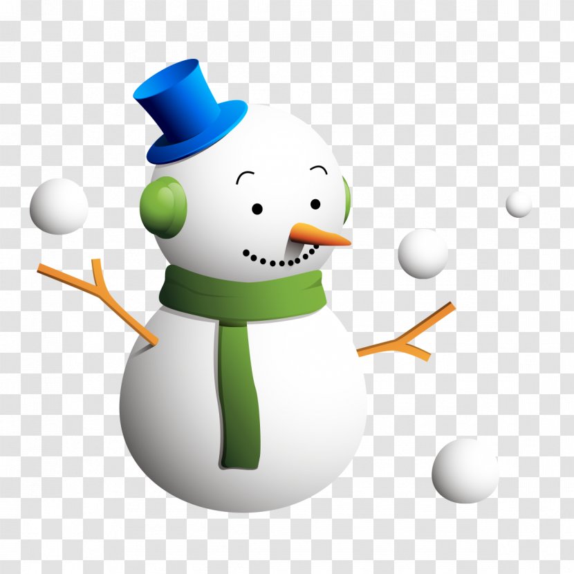 Snowman Clip Art - Gratis - Cute Transparent PNG