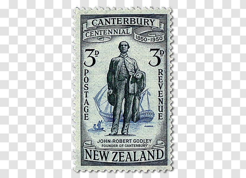 Lyttelton Christchurch Postage Stamps Cressy Settler - New Zealand - Pioneer Title Co Transparent PNG