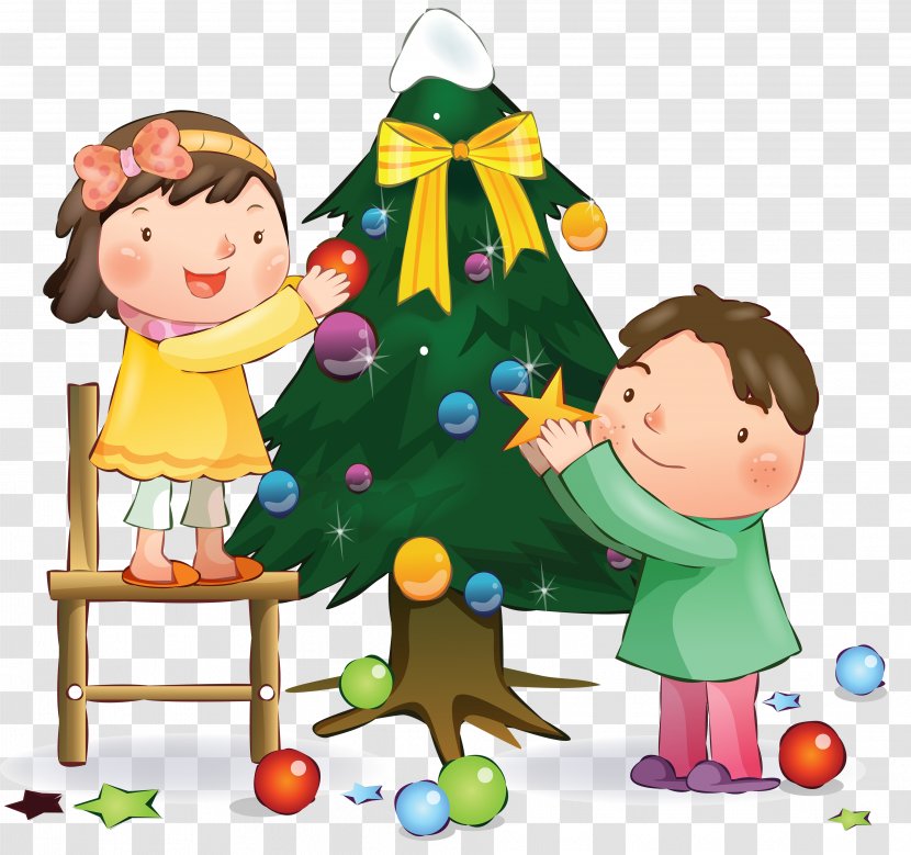 Snegurochka Christmas Tree Child New Year - Pictures Transparent PNG