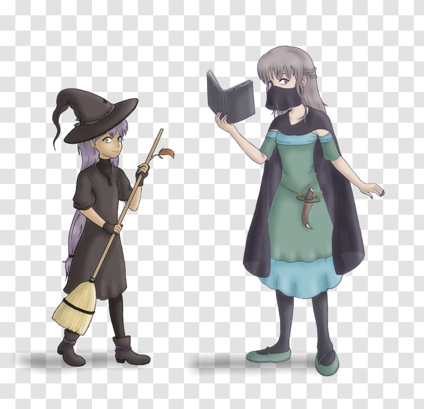 Figurine Action & Toy Figures Cartoon - Witch Hat Broom Wallpaper Transparent PNG