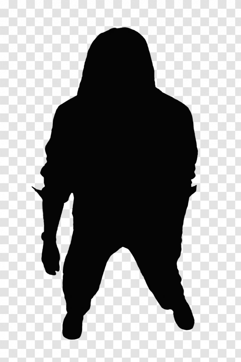 Black And White Silhouette - Video Transparent PNG