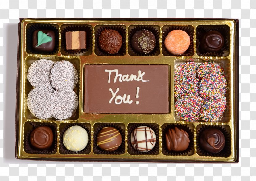 Praline Chocolate Truffle Bonbon Bar Petit Four - Food Gift Baskets - Love Box Transparent PNG