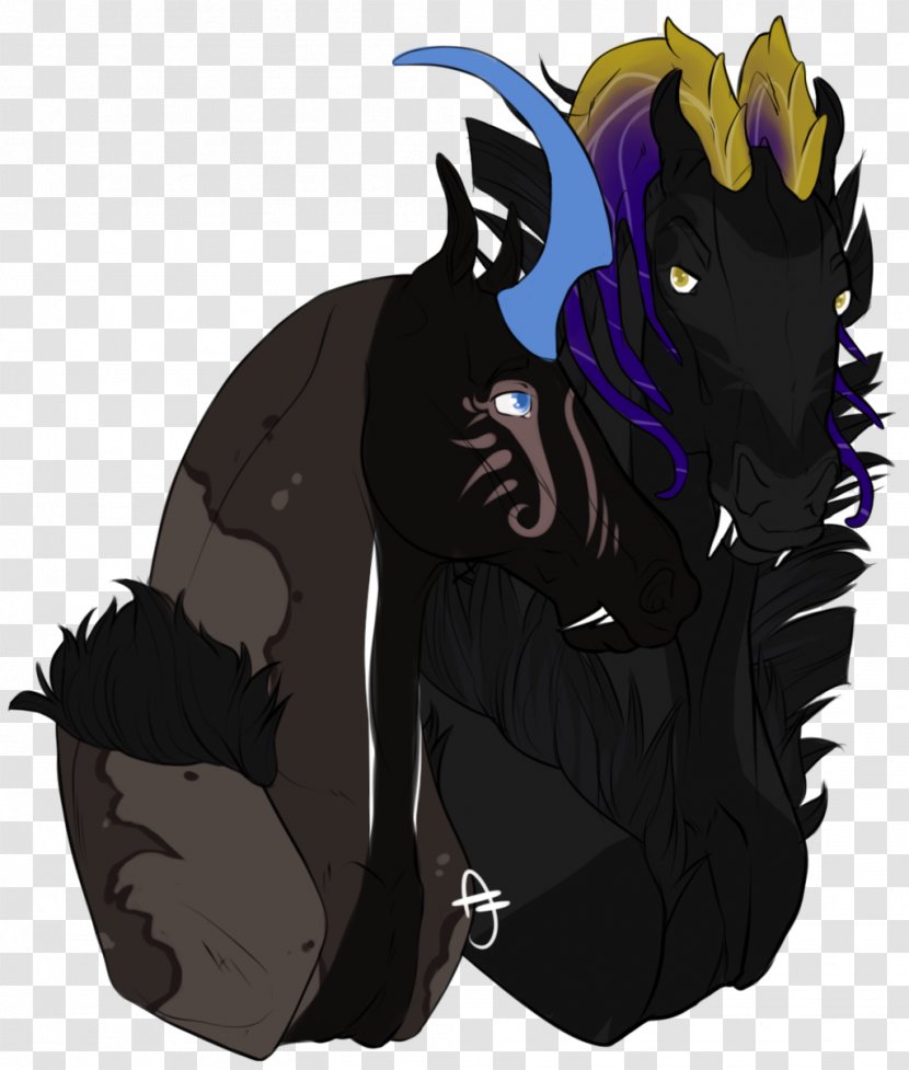 Canidae Demon Horse Dog Cartoon - Carnivoran Transparent PNG