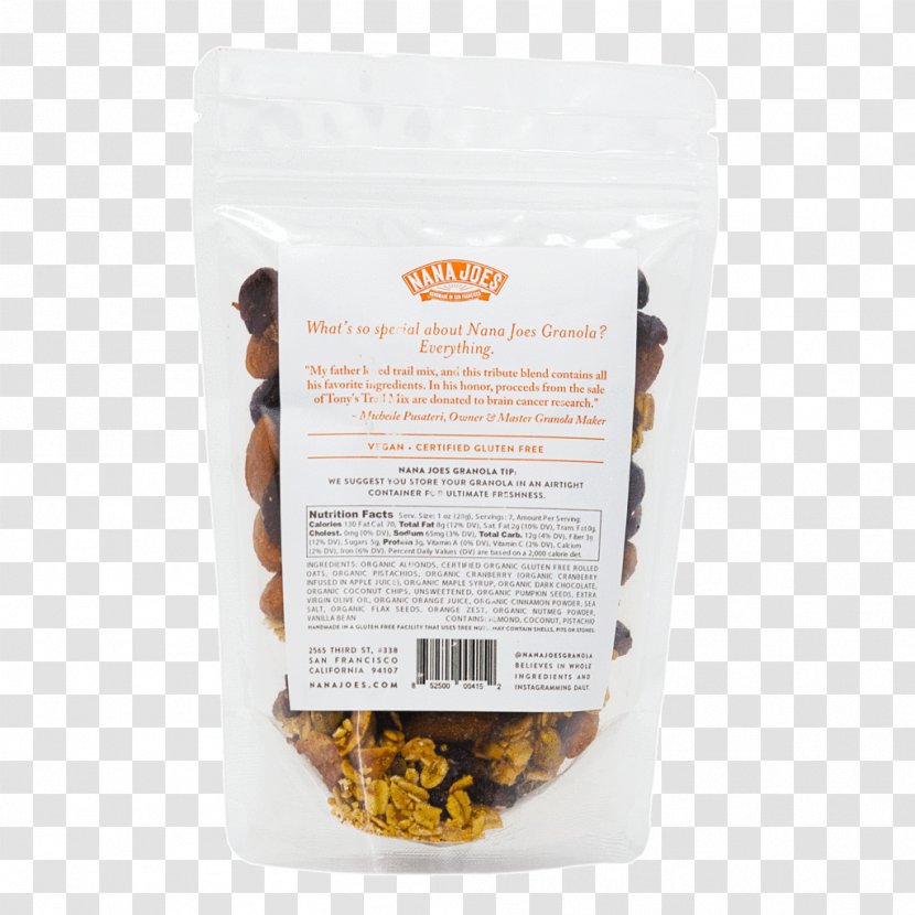 Muesli Breakfast Cereal Trail Mix Granola - Vegetarian Food Transparent PNG