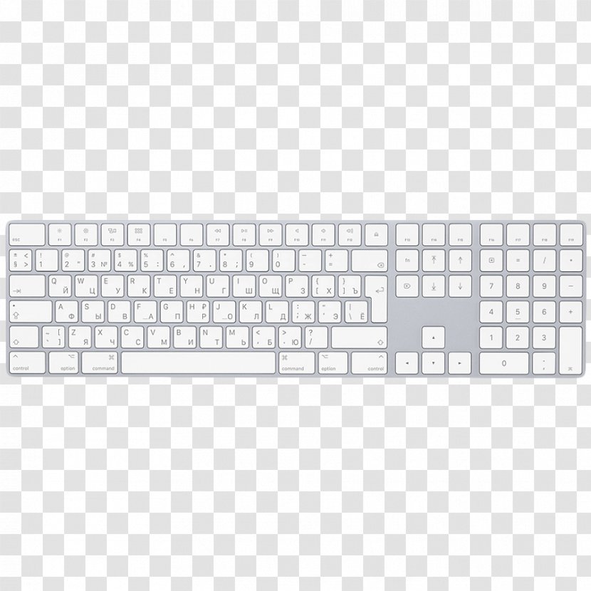 Computer Keyboard Magic Laptop Apple Wireless - Numeric Transparent PNG