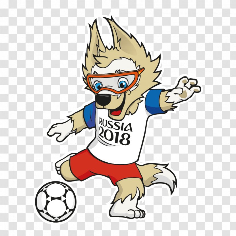 2018 World Cup Final FIFA Official Mascots Zabivaka - Football Transparent PNG