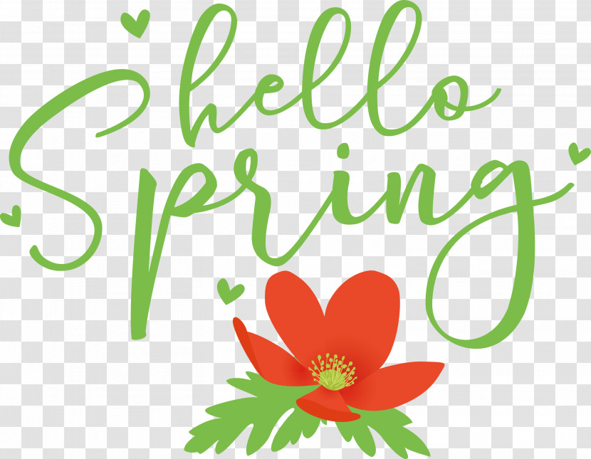 Hello Spring Spring Transparent PNG