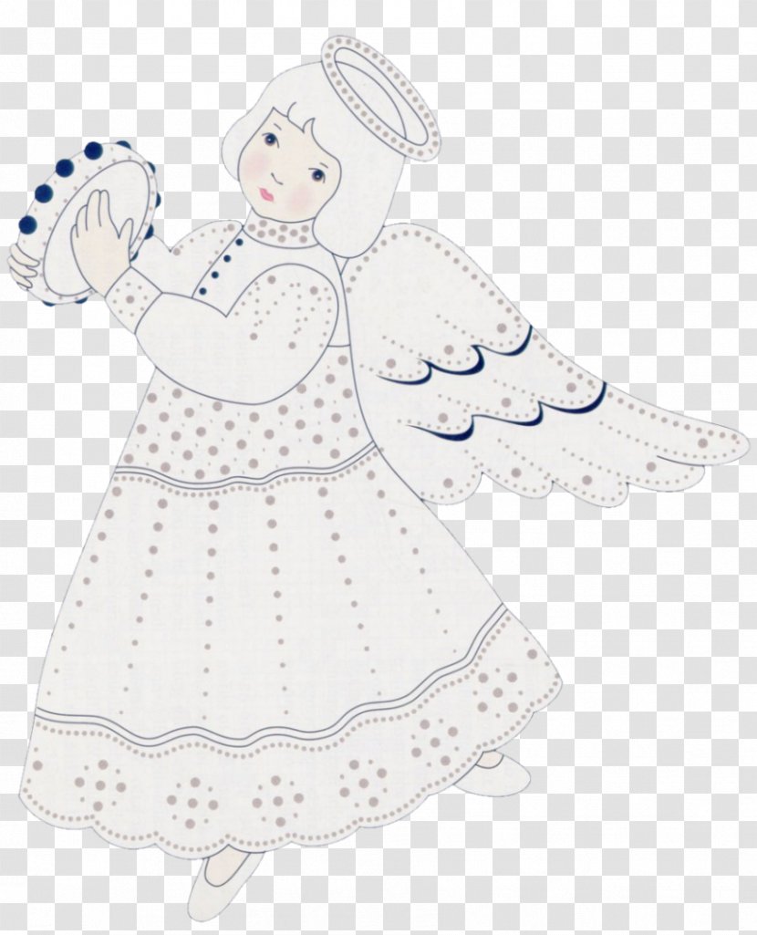 Headgear Textile Costume Design Angel M - White - Paper Angle Transparent PNG