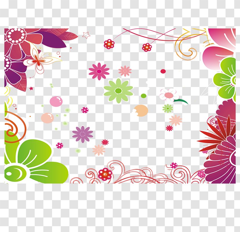 Poster - Floristry - Women's Day Background Transparent PNG