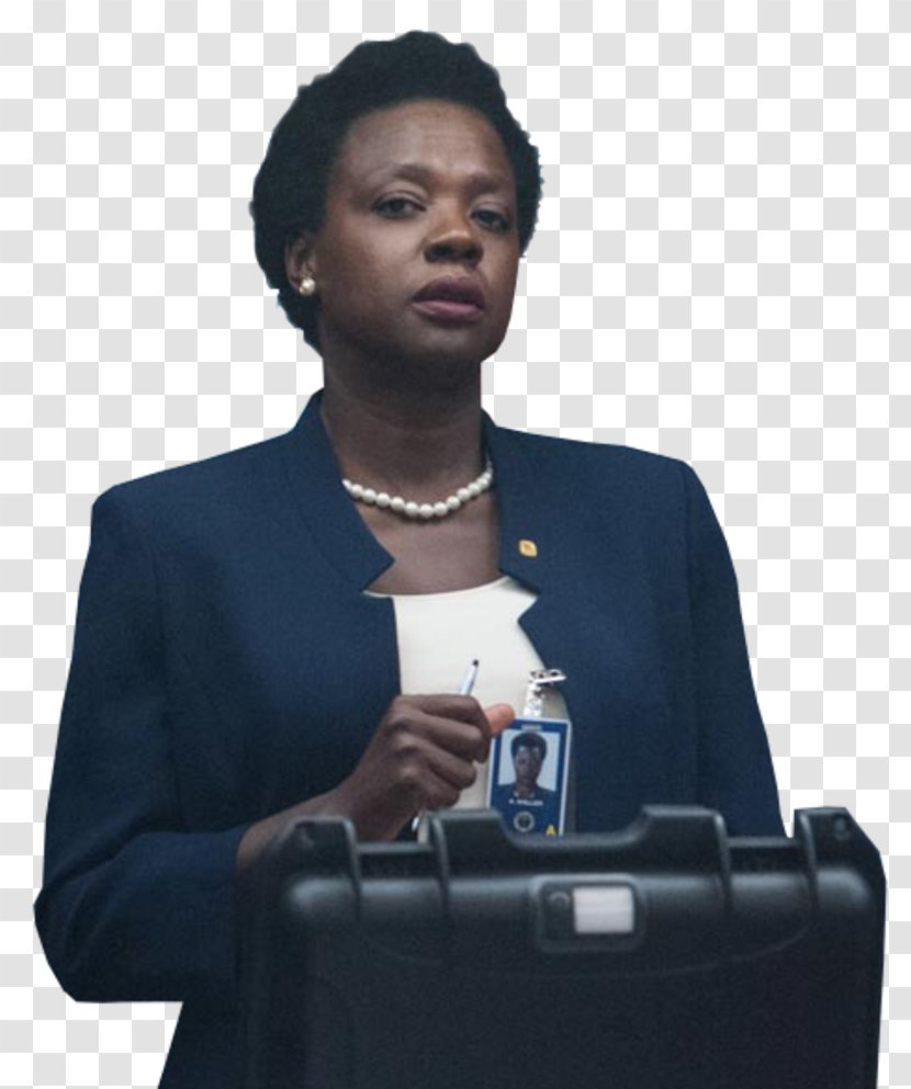 Amanda Waller Suicide Squad Viola Davis Katana Enchantress - White Collar Worker - Margot Robbie Transparent PNG