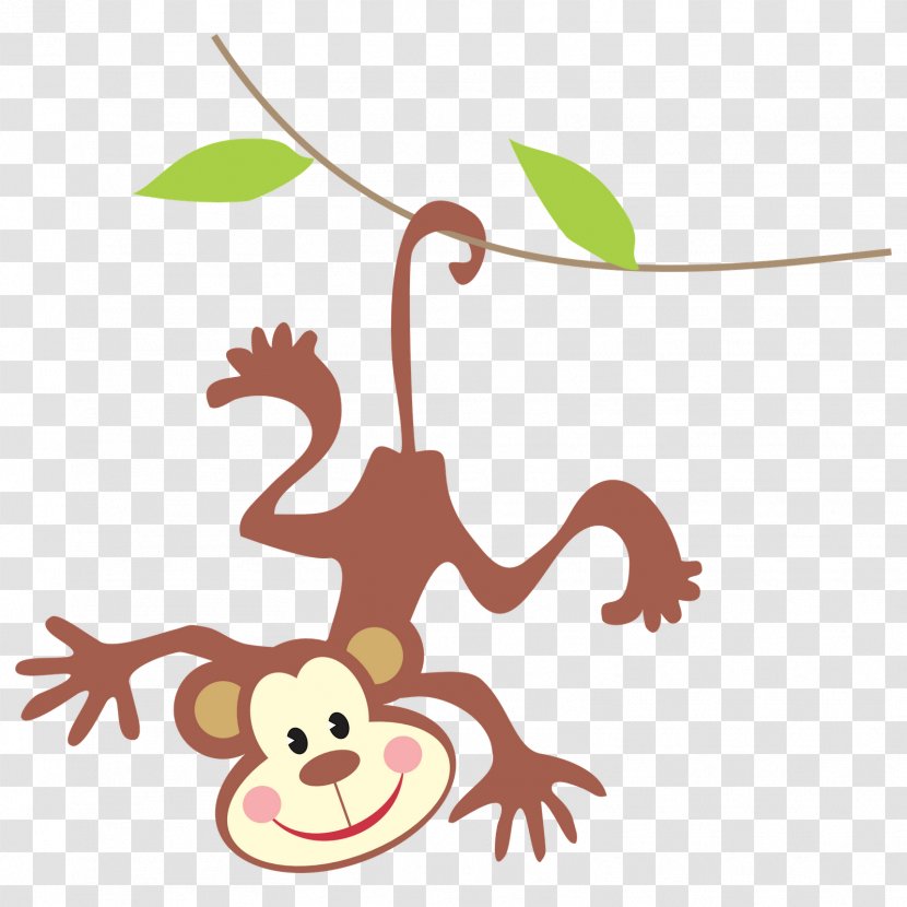 Baby Monkeys Free Content Clip Art - Vertebrate - Cute Rainforest Cliparts Transparent PNG
