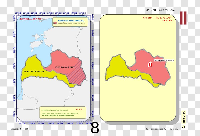 Russian Empire Latvia History Livonia Swedish - Wikipedia - Map Transparent PNG