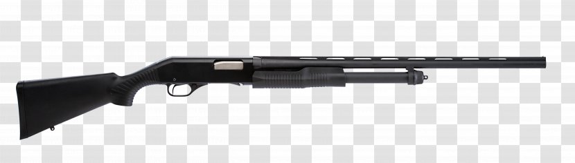 Shotgun Pump Action Firearm Calibre 12 Winchester Repeating Arms Company - Silhouette Transparent PNG
