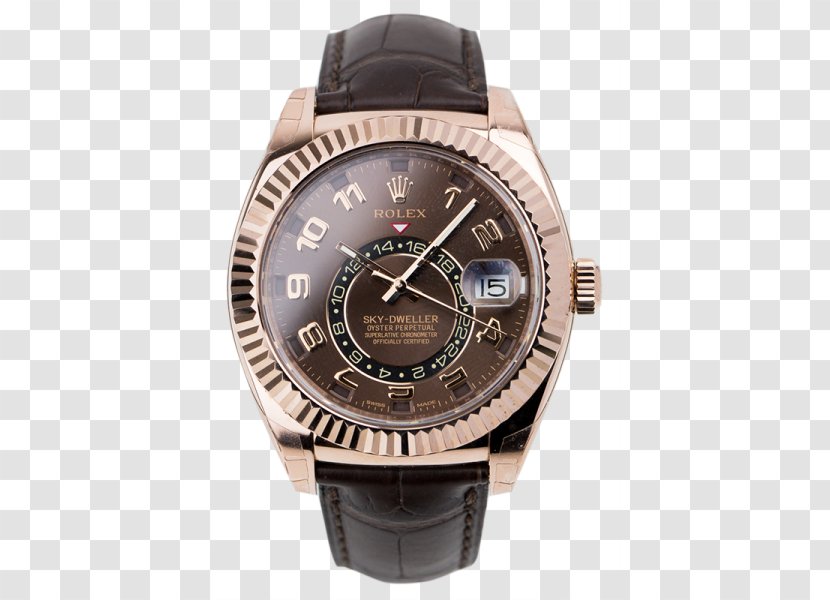 Watch Rolex Clock Strap Gold - Tree Transparent PNG