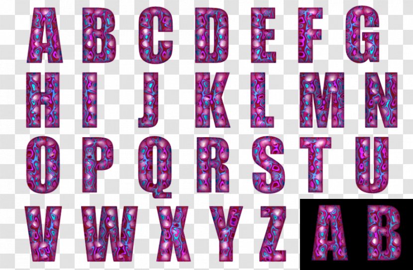 Lettering Alphabet Writing System Text - Pink - Purple Transparent PNG